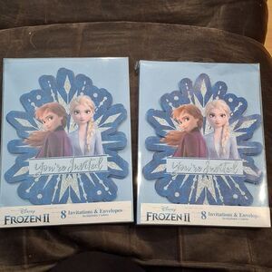 Disney Frozen II Birthday Party Invitations